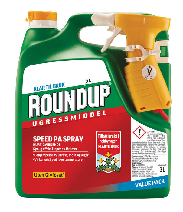 Roundup 3 liter ferdig blandet